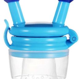 Fruit/Food Feeder/Pacifier/Nibbler with Silicon Mesh in Box Packing (Multi, Pack of 1) Feeder-17