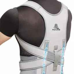PREMIUM QUALITY back pain belt for men and women Posture Corrector-image-10