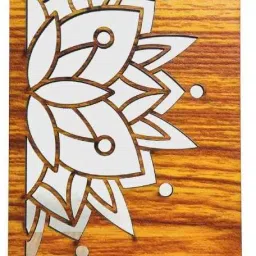 Gudheniya Enterprises Handmade Wooden Phone Stand Lotus Flower Design Table Mobile Holder-image-68