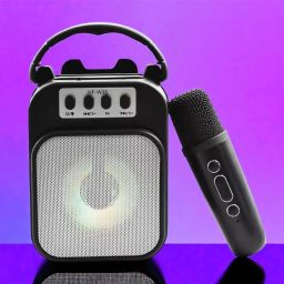 Nilesawar A427 Karaoke Mic and Bluetooth Speaker – Perfect for Home, Travel & Parties 5 W Bluetooth Speaker-image-15
