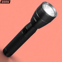 X661 High Power Rechargeable Torch Light | Super Bright Long Range Flashlight Torch-image-85