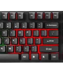 RPM Euro Games Gaming Keyboard - Normal / 7 Color LED Illuminated & Spill Proof Keys Membrane Wired USB Standard Gaming Keyboard Compatible with Desktop, Laptop, Mac with gaming mode ,stand support,multimedia_keys,Gaming Keyboard-image-89