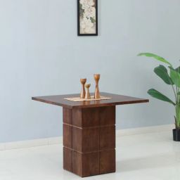 woodsworth from pepperfry Cres Mango Wood 2 Seater Dining Table In Tubbaq Finish-picture-5