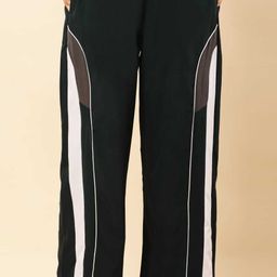 classi kaari Women Striped Green Track Pants-picture-15