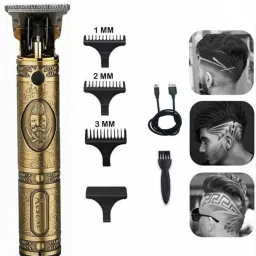 Mahirify Hair / Beard Trimmer For Men Style Hair Clipper, 4 SIZE Adjustable Blade Grooming Kit 45 min Runtime 4 Length Settings-image-116