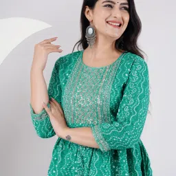Women Embroidered Viscose Rayon Straight Kurta-image-43