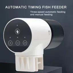 serplex Automatic Fish Feeder Timer for Aquariums and Ponds 3 Way Automatic and Manual Fish Feeder image 4