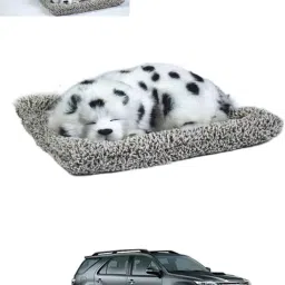 Cute Dog for Car Dashboard&Home Decor with Activated Decorative Showpiece 1 Decorative Showpiece - 15 cm-24