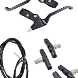 Cycle power clutch lever with wire set and brake shoes Bicycle Brake Disk-image-77