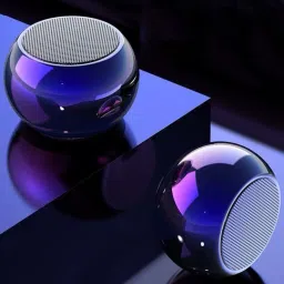 ModishOmbre Mini Wireless Portable 200db High Voume Sound Holi Birthday 7 W Bluetooth Party Speaker image 3
