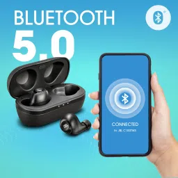 jbl C100TWS with Stereo Calling, Google Assistant, 17 Hour Playback Bluetooth Headset image 5