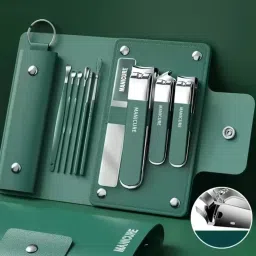 Professional Manicure Set Pedicure Tools Stainless Steel Ear Cleaner Tool-image-75
