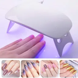 Automatic Nail Art Tool 6W UV LED Lamp Nail Dryer Machine Nail Polish Dryer Nail Polish Dryer-image-40