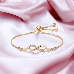Copper Silver Charm Bracelet-image-2