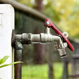 Water Tap Lock, Garden Tap, Home Outdoor Garden Tool Garden Outdoor Brass Faucet Set-image-82