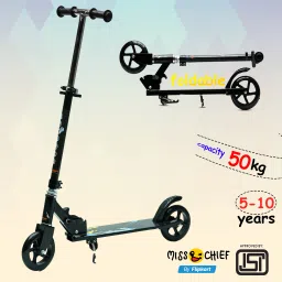 miss & chief Foldable & Height Adjustable Handle Scooter for 5 to 10 Years | 50 KG CAPACITY image 2