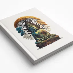 Buddha hardbound Diary A5 Diary Ruled 200 Pages-27