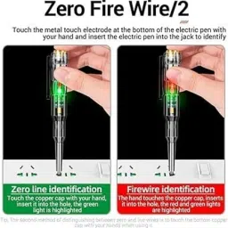 lila enterprise electrical tester pen pack of 1 Digital Voltage Tester image 4