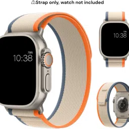onefit Trail Loop Strap Nylon Watch Band for Watch 42mm/44mm/45mm/49mm (Only Trail Loop, Watch NOT Included) Pack of 2 Smart Watch Strap image 3