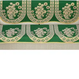 Cotton Floral 3+1+1 Seater Sofa Cover-image-94