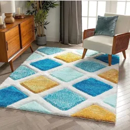 Multicolor Polyester Carpet-image-97