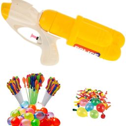 (1 Pichkari +3 Magic Balloon +100 Water Balloon)Kids Holi & Summer Pool Party Water Gun-image-22