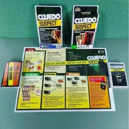 zuuluzrs Cluedo Suspect Card Game Solve The Crime In The Quickest Time image 2