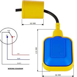 Zecqua Water Float Switch For water Tank 1 -Pc Wired Sensor Security System image 4