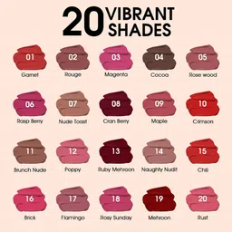 Colors Queen Mattifying Set Of 2 Non-Transfer Lipstick 3 ml Each image 3