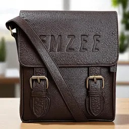 emzee Brown Men & Women Sling Bag Bubble-texture Sing Bag-picture-30