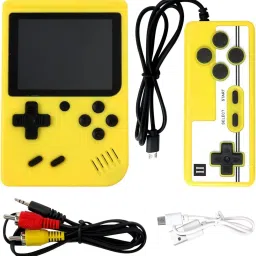 Muren SUP 400 Video Game Handheld Consoles with Battery, 1Remote 32 GB with Supermario Turtle Contra, Retro Classic Games-image-18