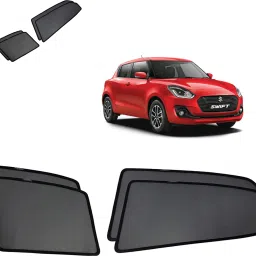 Rear Window, Side Window Sun Shade For Maruti Suzuki Swift-image-5