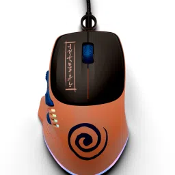 Kreo X Naruto Hawk Gaming Mouse 8 Programmable Buttons & RGB Lighting Pixart Sensor Wired Ergonomic Optical Gaming Mouse-22