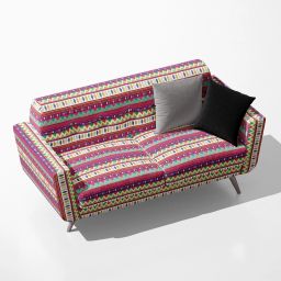 AZ5007385SOF_FB_RF_R-SP_D58^80_CN Tribal Art Canvas Sofa Fabric Sofa Fabric-73