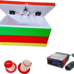 humbe&co 100 egg incubator double holderSTC-3028 and 1 feeder 1 drinker free' Egg Incubator image 5