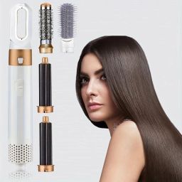 DRUMSTONE 5-in-1 Hot Air Brush Ionic Dryer & Styler for Volumizing, Curling,Straightening 5-in-1 Hot Air Brush Ionic Dryer & Styler for Volumizing, Curling,Straightening Hair Straightener-image-48