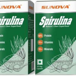 Spirulina Capsules | Nutrient-Rich Superfood | for Immune System, 60 Capsules-24