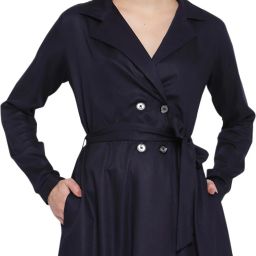 Rayon Solid Coat For Women-image-59