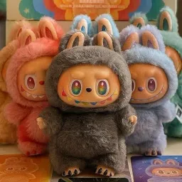 cuzwave Labubu Doll – Original Soft Plush Toy with Signature Mischievous Smile - 17 cm image 5