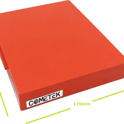 comet Slide Box with Hinged Cover, 100 Slide Capacity - Polypropylene Microscope Slide Box image 2