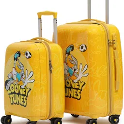 yayavar Hard Body Set of 2 Luggage 8 Wheels - OFFICIAL MERCHANDISE KIDS TROLLEY (5 Years International Warranty) - Multicolor-picture-21