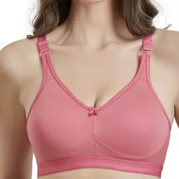 maroon Women T-Shirt Non Padded Bra-picture-2