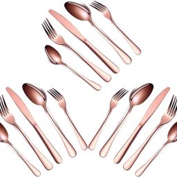 Cutlery Set, Dinnerware, Flatware, Stainless Steel Dinner Set Service Stainless Steel Cutlery Set-image-110