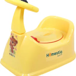 Plastic Baby Potty Toilet Training Seat|Steering Design|Yellow Potty Seat-20