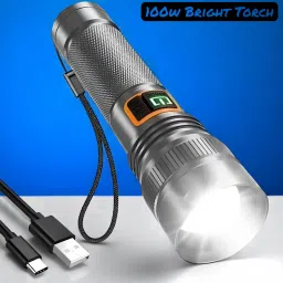 X92 Rechargeable Powerful Torch – Long Range Beam, Waterproof & Durable Torch-picture-14