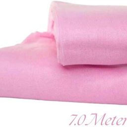 SARDAR EXCLUSIVE 7.0 Baby Pink Light Weight Soft Full Voile Pure Cotton Sikh Turban Pagri Solid Pagri-image-5