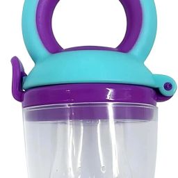 Food-Feeder Silicone Baby Teething Toys With Rattle Ring Handle feeder For baby Feeder-image-17