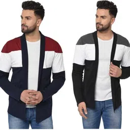 unicus apparel Men Jacket Style Full Sleeve Multicolor Shrug-picture-28