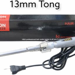 VNG Womens Hair Curling Tong For Professional Hair Curling Ceramic Machine (13mm) Electric Hair Curler-image-87