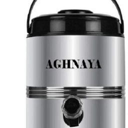 Water Jug 5 litre Stainless Steel Insulated 5 L Thermosteel Plastic Bottom Loading Water Dispenser-image-1